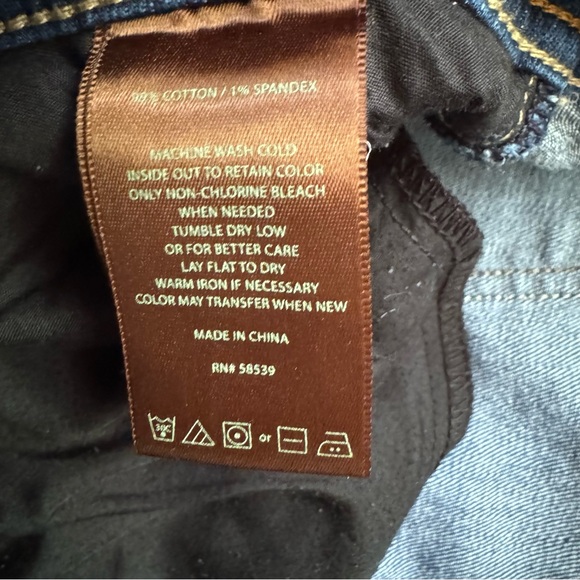 Kut from Kloth blue jeans size 24W - Picture 4 of 6